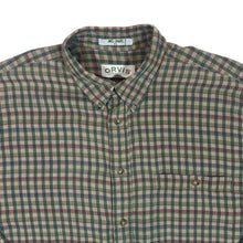 Load image into Gallery viewer, Vintage Orvis Country Check Long Sleeve Flannel Cotton Button-Up Shirt
