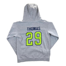 Load image into Gallery viewer, Fanatics NFL Pro Line SEATTLE SEAHAWKS &quot;Thomas 29&quot; Football Graphic Pullover Grey Hoodie
