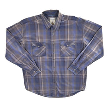 Load image into Gallery viewer, Panhandle Rough Stock Cowboy Western Check Popper Long Sleeve Shirt
