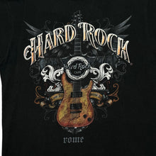Load image into Gallery viewer, HARD ROCK CAFE &quot;Rome&quot; Classic Souvenir Logo Spellout Graphic T-Shirt
