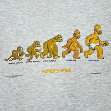 Load image into Gallery viewer, Vintage THE SIMPSONS (1996) “Homersapien” Cartoon Character TV Show Graphic T-Shirt
