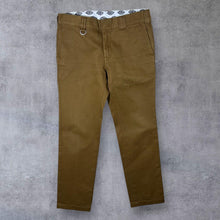 Load image into Gallery viewer, Dickies Classic Brown Skater Workwear Straight Leg Chino Trousers
