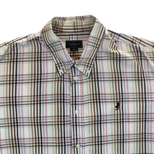 Load image into Gallery viewer, Vintage Marlboro Classics Multi Plaid Check Short Sleeve Cotton Button-Up Shirt
