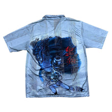 Load image into Gallery viewer, Early 00&#39;s Dian Dian Tong Y2K Gothic Anime Manga Graphic Mesh Short Sleeve Shirt
