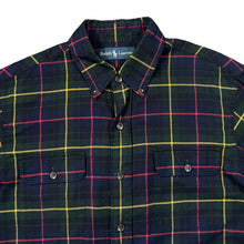 Load image into Gallery viewer, Vintage RALPH LAUREN Tartan Plaid Check Long Sleeve Button-Up Cotton Shirt
