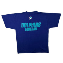 Load image into Gallery viewer, Vintage Nike Team NFL Miami Dolphins Football Navy Blue Short Sleeve Cotton T-Shirt
