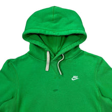 Load image into Gallery viewer, NIKE Classic Embroidered Mini Logo Green Pullover Hoodie
