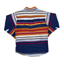 Load image into Gallery viewer, Vintage TIPICOSI STYLE Colour Block Multi Striped Long Sleeve Cotton Shirt
