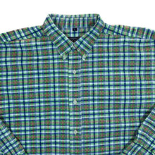 Load image into Gallery viewer, Early 00&#39;s HEAVY CONSTRUCTION Multi Plaid Check Long Sleeve Button-Up Cotton Shirt
