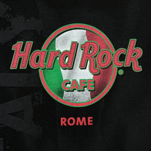 Load image into Gallery viewer, HARD ROCK CAFE &quot;Rome&quot; Classic Souvenir Logo Spellout Graphic T-Shirt
