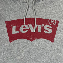 Load image into Gallery viewer, LEVI&#39;S Red Tab Classic Big Logo Spellout Graphic Pullover Hoodie
