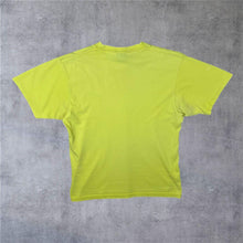 Load image into Gallery viewer, Vintage Nike Black Label Basic Embroidered Mini Swoosh Logo Yellow Cotton T-Shirt
