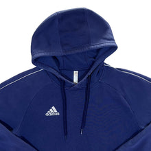 Load image into Gallery viewer, ADIDAS Classic Essential Embroidered Mini Logo Navy Blue Pullover Hoodie
