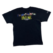 Load image into Gallery viewer, Early 00&#39;s Anvil PULE OF VEGAS Souvenir Spellout Graphic Black T-Shirt
