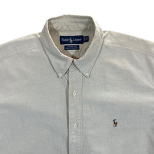 Load image into Gallery viewer, Vintage Ralph Lauren &quot;Yarmouth&quot; Classic Cream Long Sleeve Button-Up Cotton Shirt
