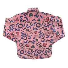 Load image into Gallery viewer, Vintage 90&#39;s Page 1 Crazy Abstract Patterned Cotton Long Sleeve Shirt
