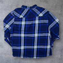 Load image into Gallery viewer, Element Plaid Check Surfer Skater Long Sleeve Button-Up Flannel Cotton Shirt
