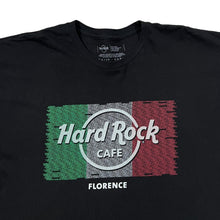 Load image into Gallery viewer, HARD ROCK CAFE &quot;Florence Italy&quot; Classic Souvenir Logo Spellout Graphic T-Shirt
