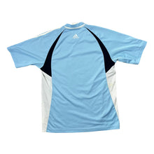 Load image into Gallery viewer, ADIDAS &quot;+10&quot; Classic Football Logo Graphic Three Stripe Polyester Sports T-Shirt
