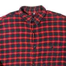 Load image into Gallery viewer, Vintage Signum Tartan Plaid Check Cotton Long Sleeve Flannel Shirt
