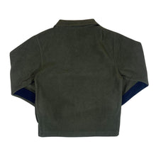 Load image into Gallery viewer, Vintage Luciano "Black Forest" Embroidered Mini Logo Colour Block 1/4 Zip Fleece Sweatshirt
