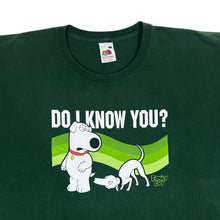 Load image into Gallery viewer, FAMILY GUY &quot;Do I Know You?&quot; Brian TV Show Graphic Green T-Shirt
