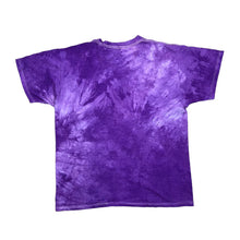 Load image into Gallery viewer, Vintage 90's MARY ELIZABETH ART DESIGNS Abstract Floral Ink Art Patch Tie Dye T-Shirt

