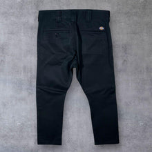 Load image into Gallery viewer, Dickies Classic Skater Black Straight Leg Chino Trousers
