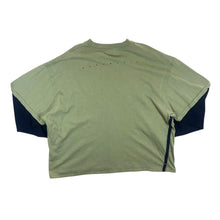 Load image into Gallery viewer, Early 00&#39;s Reebok Authentic Spellout Layered Long Sleeve V-Neck T-Shirt
