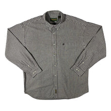 Load image into Gallery viewer, Vintage Timberland Burgundy Cream Check Cotton Long Sleeve Button-Up Shirt
