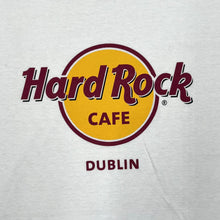 Load image into Gallery viewer, HARD ROCK CAFE &quot;Dublin&quot; Classic Souvenir Logo Spellout Graphic T-Shirt
