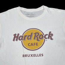 Load image into Gallery viewer, HARD ROCK CAFE &quot;Bruxelles&quot; Classic Souvenir Logo Spellout Graphic T-Shirt
