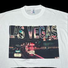 Load image into Gallery viewer, Deadstock Vintage 90&#39;s LAS VEGAS Souvenir Spellout Graphic T-Shirt
