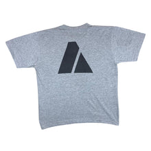 Load image into Gallery viewer, Vintage Akwa Tek ARMY Made In USA Logo Spellout Graphic Grey T-Shirt
