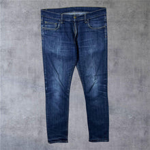 Load image into Gallery viewer, Carhartt "Rebel Pant" Classic Blue Denim Slim Tapered Fit Jeans

