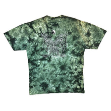Load image into Gallery viewer, Vintage PIMPO WORLDWIDE Gothic Biker Yin Yang Dragon Green Tie Dye T-Shirt
