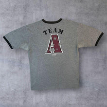 Load image into Gallery viewer, Ringspun Allstars B.A. Baracus The A-Team Cult TV Show Graphic Grey Ringer T-Shirt
