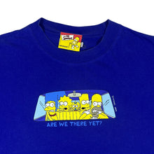 Load image into Gallery viewer, Vintage THE SIMPSONS (1999) &quot;Are We There Yet?&quot; TV Show Graphic T-Shirt
