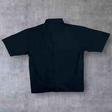 Load image into Gallery viewer, Early 00&#39;s Clockhouse Gothic Y2K Tribal Embroidered Short Sleeve Bowling Shirt
