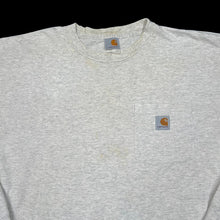 Load image into Gallery viewer, Early 00’s CARHARTT Mini Patch Logo Long Sleeve Cotton Pocket T-Shirt
