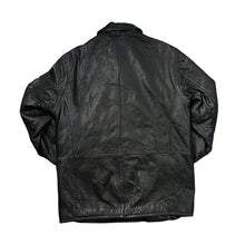 Load image into Gallery viewer, Vintage EVOLUTION Robert Comstock Genuine Real Black Leather Jacket
