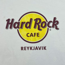 Load image into Gallery viewer, HARD ROCK CAFE &quot;Reykjavik&quot; Classic Souvenir Logo Spellout Graphic T-Shirt
