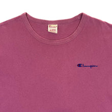 Load image into Gallery viewer, Vintage 90&#39;s CHAMPION Classic Embroidered Mini Logo Faded Red T-Shirt
