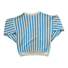 Load image into Gallery viewer, Vintage 90&#39;s PONY Mini Logo Graphic Colour Block Striped Crewneck Sweatshirt
