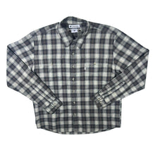 Load image into Gallery viewer, Columbia Sportswear Brown Grey Black Plaid Check Long Sleeve Shirt
