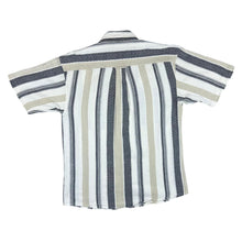 Load image into Gallery viewer, Vintage 90's K'ERA ACTIVEWEAR Striped Patterned Short Sleeve Flannel Shirt
