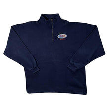 Load image into Gallery viewer, Vintage Hard Rock Cafe &quot;San Francisco&quot; Embroidered Souvenir 1/4 Zip Pullover Sweatshirt
