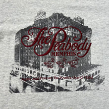 Load image into Gallery viewer, Vintage 90&#39;s THE PEABODY &quot;Memphis&quot; Embroidered Souvenir Spellout Single Stitch Graphic T-Shirt

