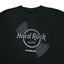 Load image into Gallery viewer, HARD ROCK CAFE &quot;Hamburg&quot; Souvenir Logo Spellout Graphic T-Shirt
