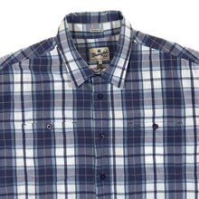 Load image into Gallery viewer, Vintage WRANGLER Western Cowboy Plaid Check Short Sleeve Cotton Shirt
